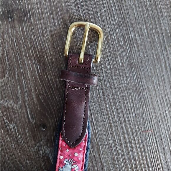 Vineyard Vines Crabs Canvas Club Belt 28 - Picture 5 of 7